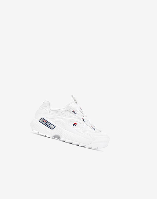 Fila D-formation Sneakers Blanche Bleu Marine Rouge | 807ONSQIF