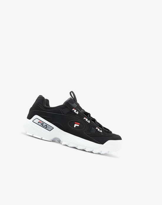 Fila D-formation Sneakers Noir Rouge Blanche | 846ACHNRD