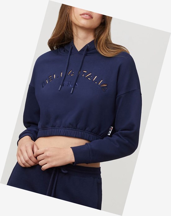 Fila Dana Hoodie Peacoat | 914VCKBPH