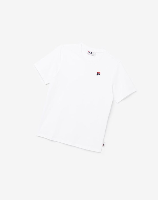 Fila Derion Tee Blanche | 982KOGIBA