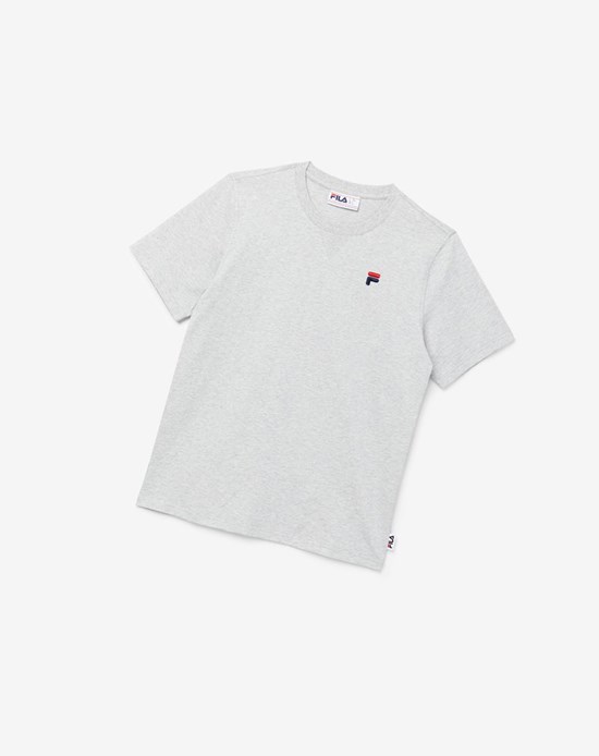 Fila Derion Tee Grise Clair | 957FRPDQV