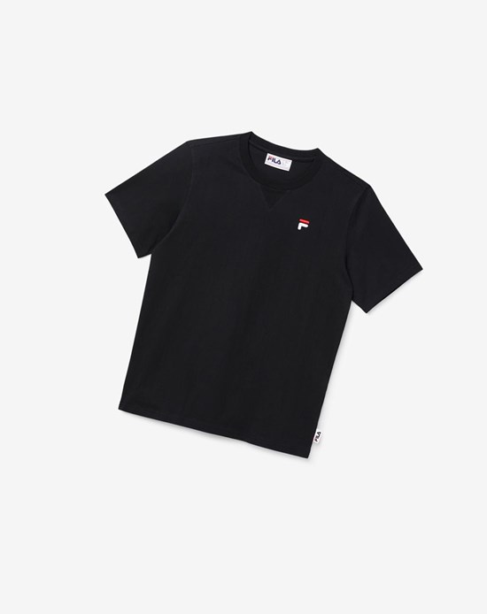 Fila Derion Tee Noir | 598IDNSVG