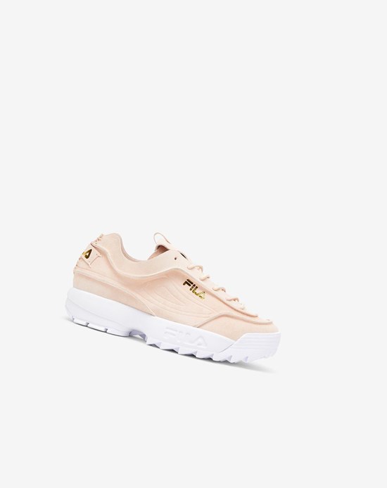 Fila Disruptor 2 Deconstructed Sneakers Doré Blanche | 975ZQAYIU