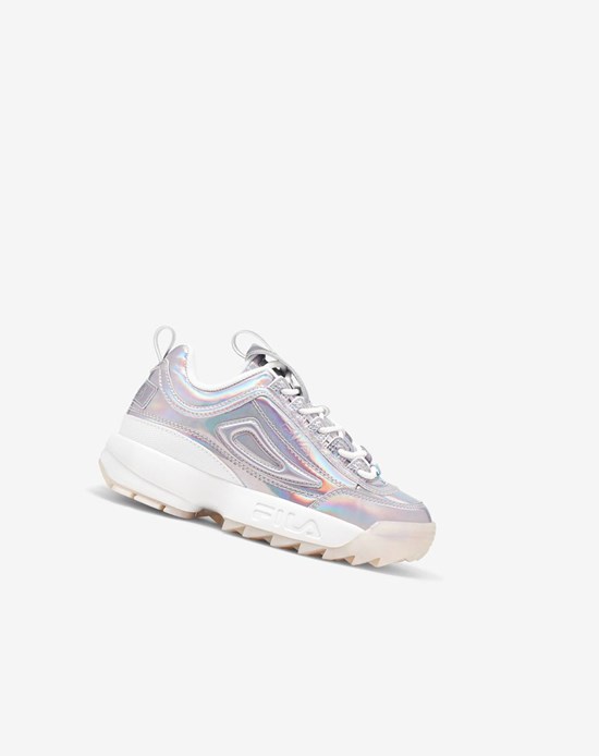 Fila Disruptor 2 Iridescent Sneakers Wht/Mult/Wht | 417DYZARU