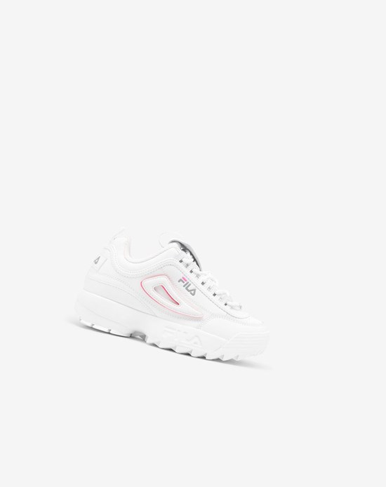 Fila Disruptor 2 Logo Reveal Sneakers Wht/Monu/Kopk | 271OTKWXP