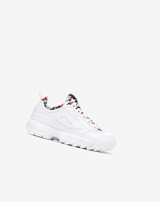 Fila Disruptor 2 Patchwork Sneakers Blanche Bleu Marine Rouge | 168HFNODY