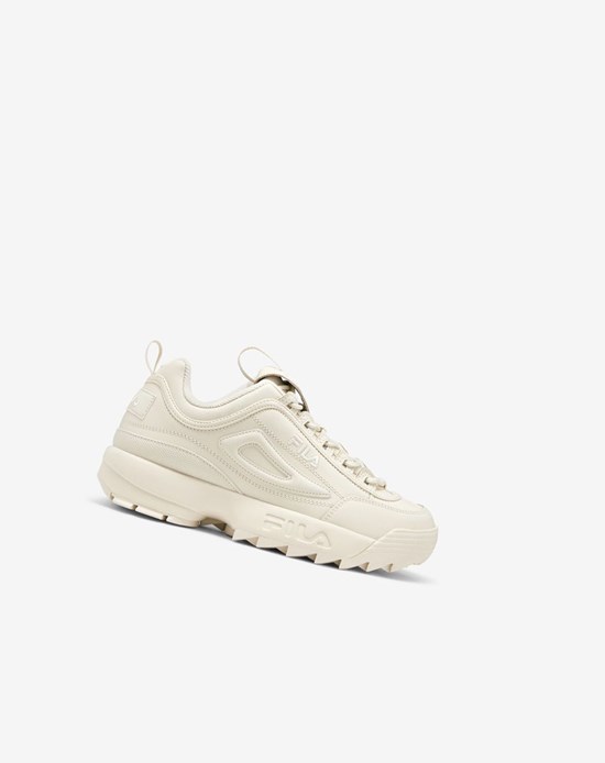 Fila Disruptor 2 Premium Sneakers 050 Turtledove / Turtledove / Turtledove | 074SUVMZQ
