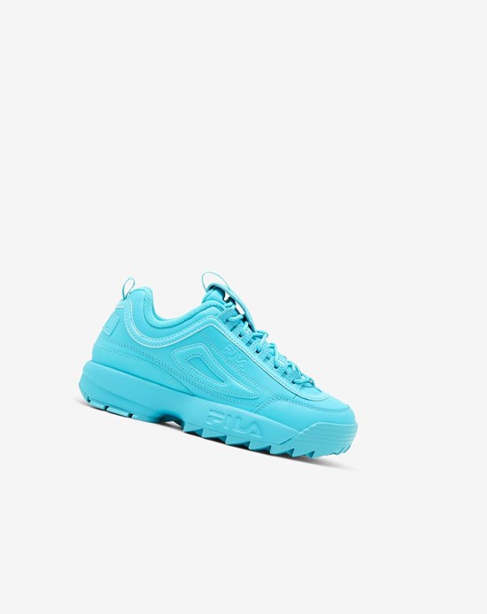 Fila Disruptor 2 Premium Sneakers Bleu Bleu Bleu | 569OGNETX
