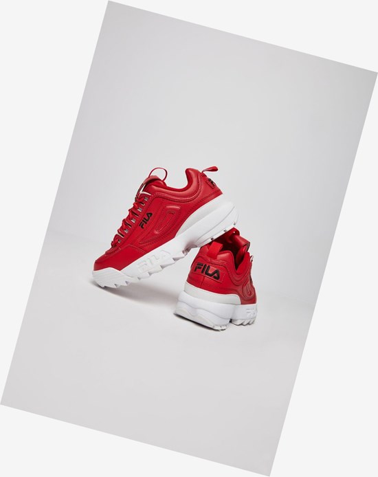 Fila Disruptor 2 Premium Sneakers Fred/Blk/Wht | 530EWXGCF