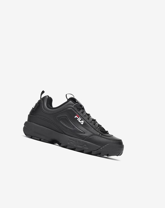 Fila Disruptor 2 Premium Sneakers Noir Blanche Noir | 258OGSMVR