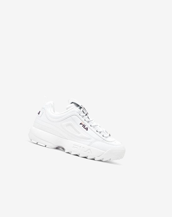 Fila Disruptor 2 Premium Sneakers Wht/Cado/Ggrp | 152UHCIZA