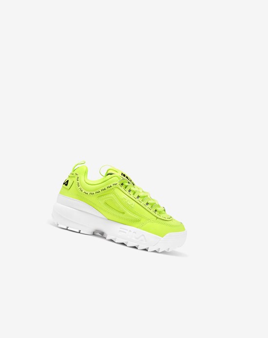 Fila Disruptor 2 Repeat Sneakers Jaune Blanche Noir | 359LIXBHT