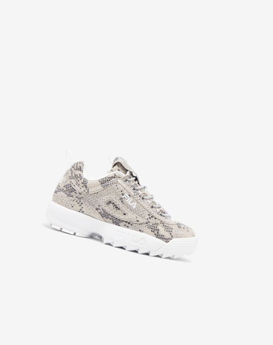 Fila Disruptor 2 Snake Sneakers Blanche Blanche | 759FAJSVX