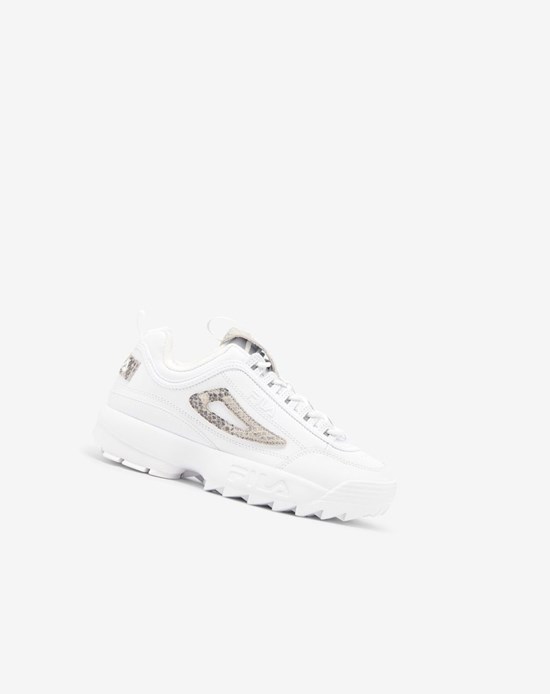 Fila Disruptor 2 Snake Sneakers Blanche Blanche | 917NEOSGJ