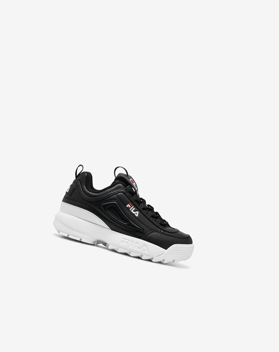 Fila Disruptor 2 Sneakers Noir Blanche Rouge | 283KRBXNG