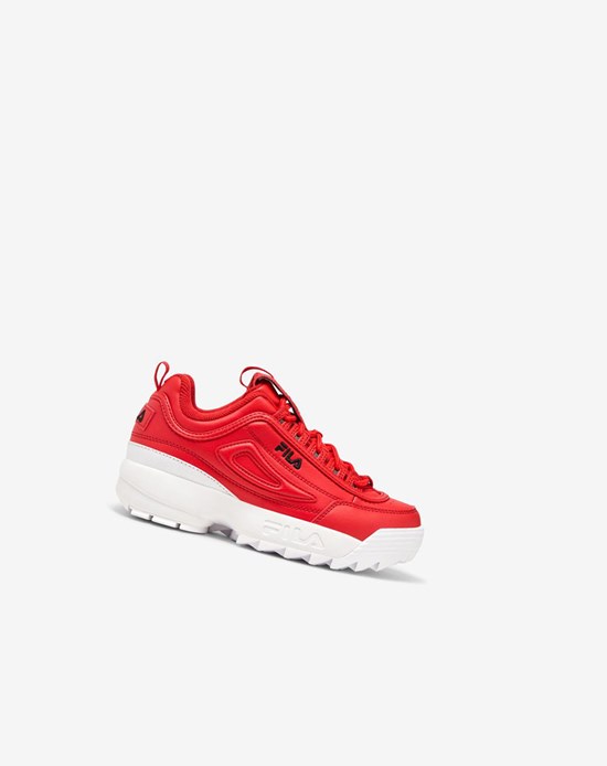 Fila Disruptor 2 Sneakers Rouge Blanche Noir | 038KBZTRD