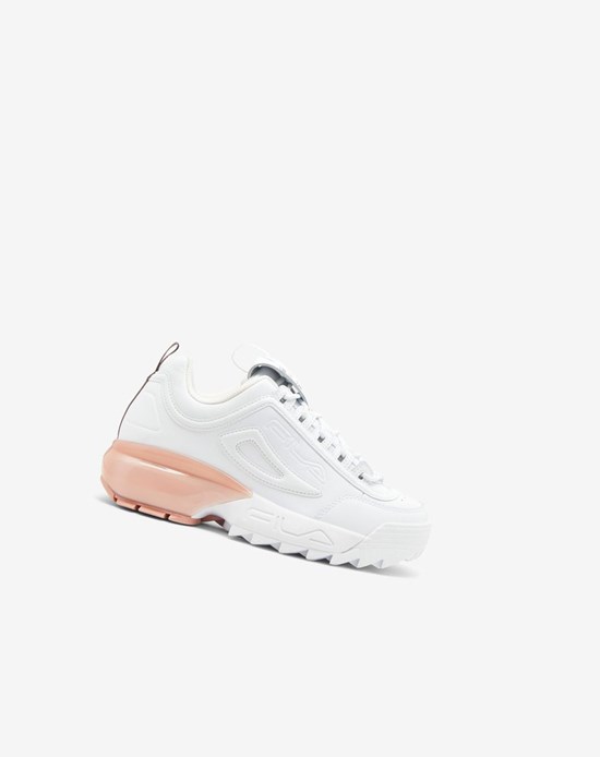 Fila Disruptor 2a Sneakers Blanche Noir Rose | 390UVQTMF