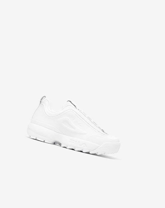 Fila Disruptor Zero Chunky Sneakers Blanche Blanche Blanche | 321TMZHYX