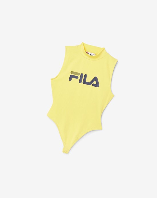 Fila Donata Bodysuit 706 Goldfinch / Peacoat / Urban Chic | 065TIBYXM