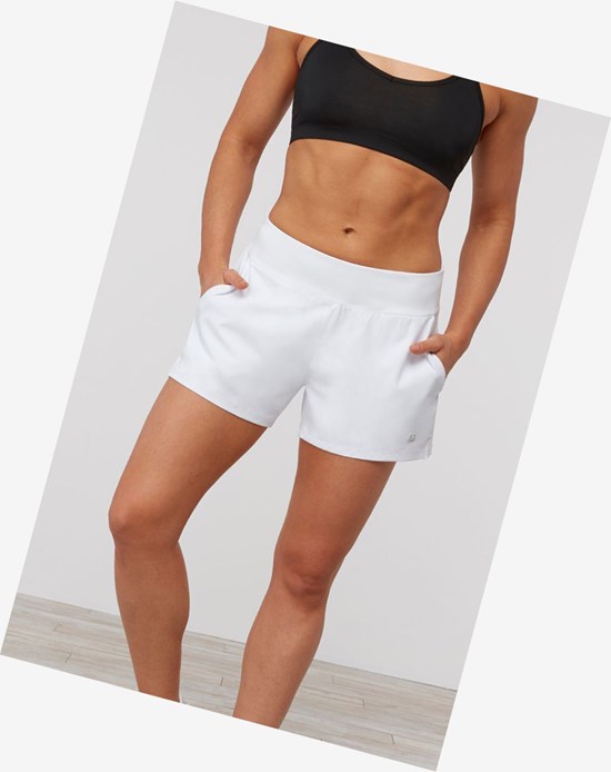 Fila Double Layer Corta Blanche | 641PLSIFE