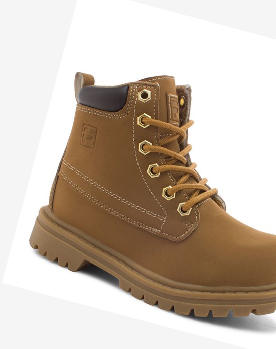 Fila Edgewater 12 Tennis Shoes 206 Wheat / Gum | 748ONFUAS