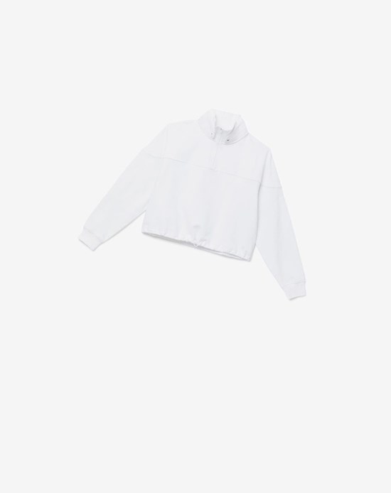 Fila Elysia Quarter Zip Blanche | 048CPJXFM