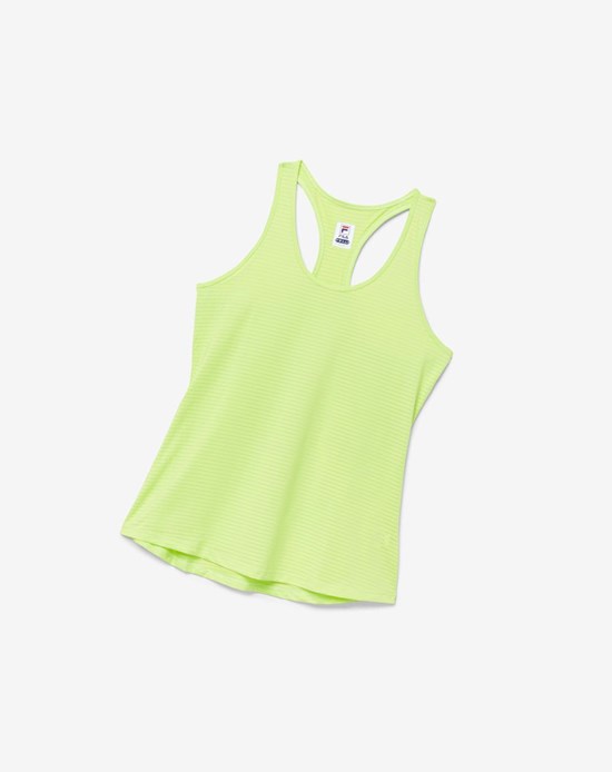Fila Essentials Racerback Tank 540 Wildlime | 872UCTNDR