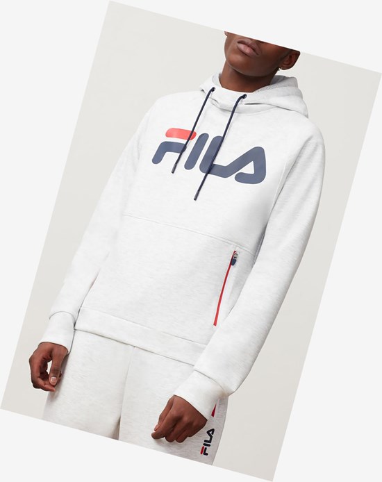 Fila Ezra Hoodie Lgrym/Peac/Cred | 517UEHYAR