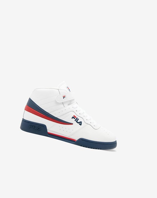 Fila F-13 Sneakers Blanche Bleu Marine Rouge | 342MBDPHV
