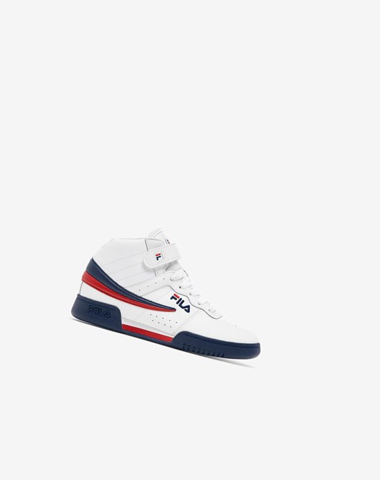 Fila F-13 Sneakers Blanche Bleu Marine Rouge | 704NKAWUP