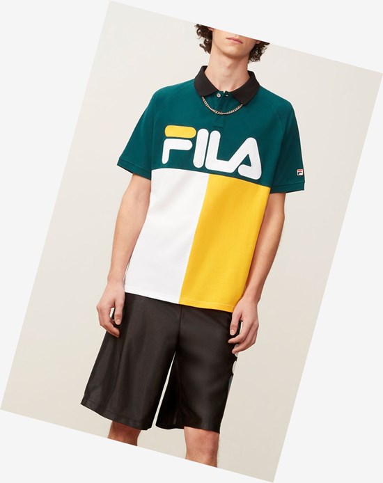 Fila Fellner Polo Atdp/Wht/Citr | 083VGMKAL