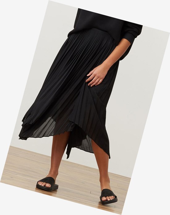 Fila Fila Milano Chiffon Skirt Noir | 259COWPVB