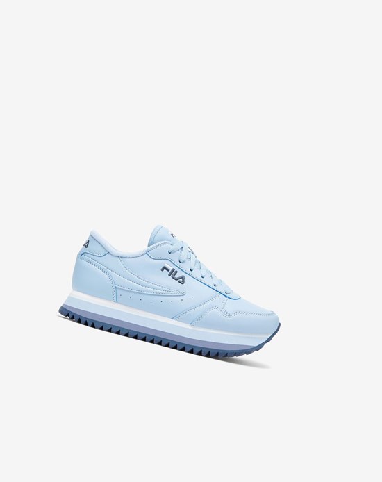 Fila Fila Orbit Stripe Sneakers Bleu Bleu | 419EVLZMG