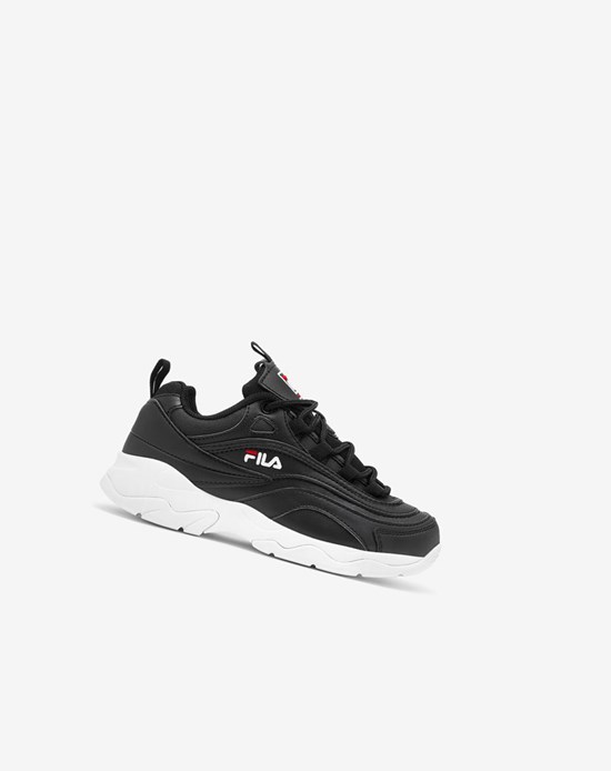 Fila Fila Ray Tennis Shoes Blk/Fred/Wht | 127OLGEYQ