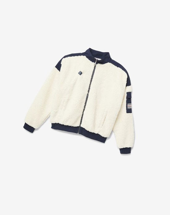 Fila Finsbury Sherpa Jacket Rouge | 094NBGZTO