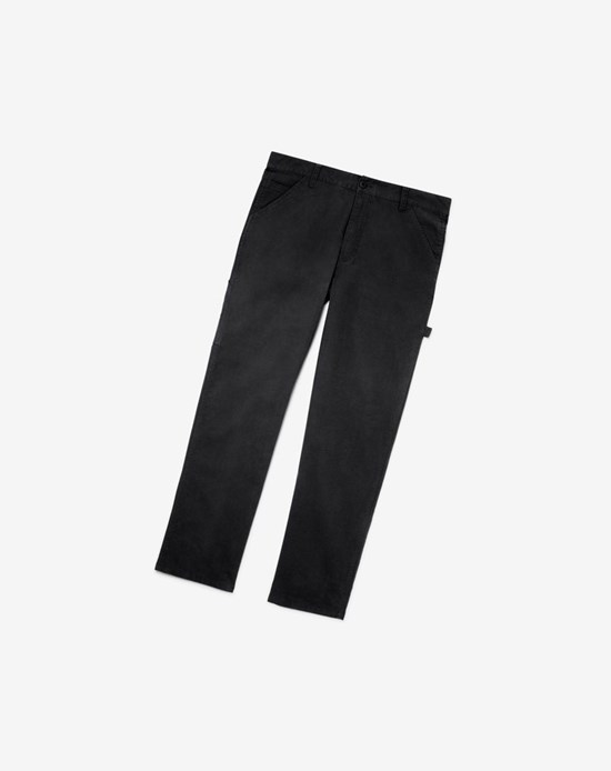 Fila Flannel Doublée Carpenter Pants - 30 Inseam Noir | 270ROMAIY