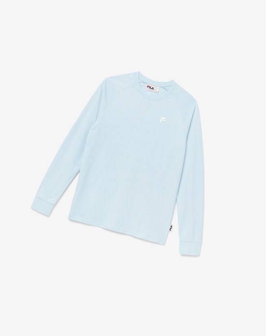 Fila Flynn Long Sleeve Tee 423 Angel Falls | 825GWMVOI