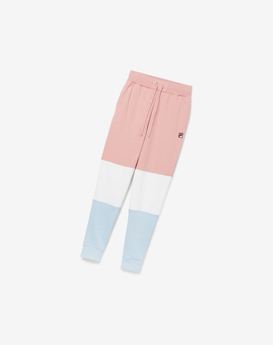 Fila France Pant 967 Pkch/Wht/Cblu | 602PBLGRQ