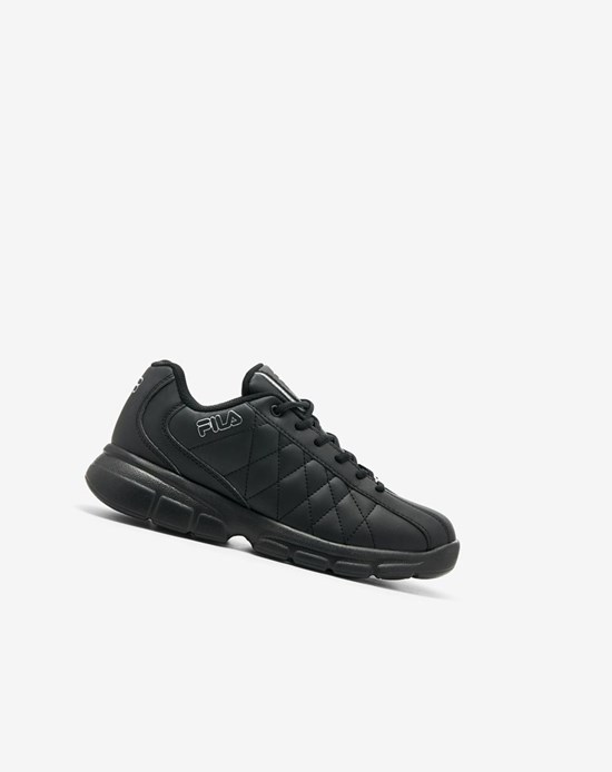 Fila Fulcrum 3 Tennis Shoes Noir Noir Argent | 692DXKCGW