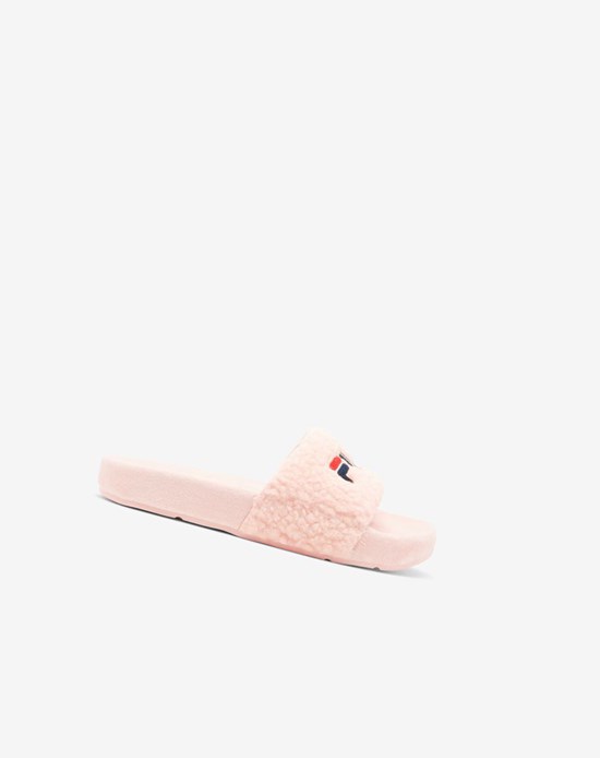 Fila Fuzzy Drifter Claquette Sandals Rose Bleu Marine Rouge | 046MPNAGV
