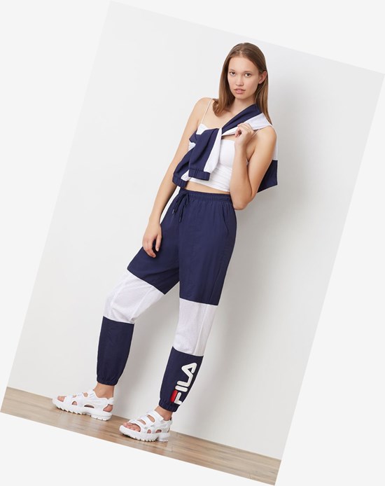 Fila Gia Windpant Peac/Wht/Cred | 038CRDWAH