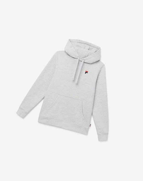 Fila Godfrey Hoodie Grise Clair | 018GCOVYS