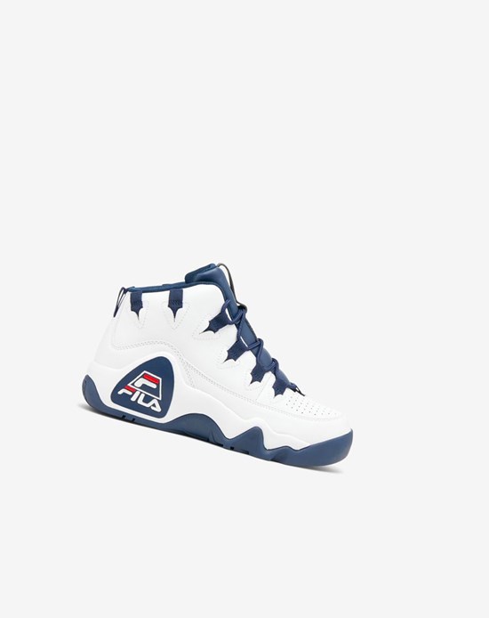 Fila Grant Hill 1 Sneakers Blanche Bleu Marine Rouge | 302MNSAUV