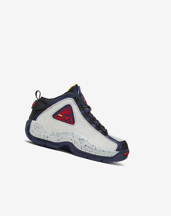 Fila Grant Hill 2 Outdoor Sneakers Bleu Marine Argent Noir | 875QNTKXC