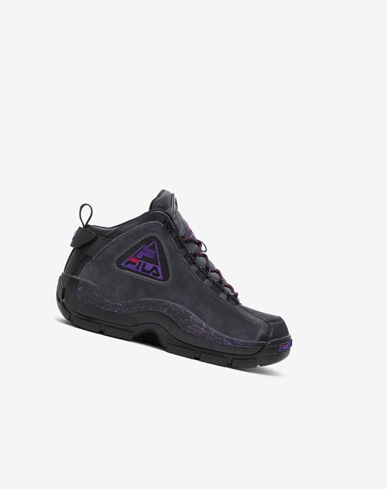 Fila Grant Hill 2 Outdoor Sneakers Noir Violette | 815BUCNZE