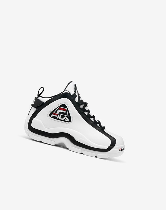Fila Grant Hill 2 Sneakers Blanche Noir Rouge | 846AQMPBG
