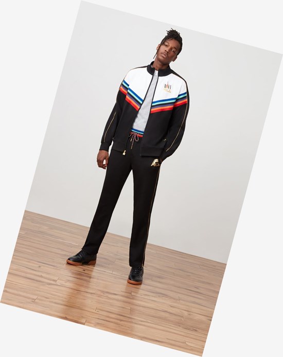 Fila Grant Hill Prism Piste Pant Blk/Gld | 501WCVLKM