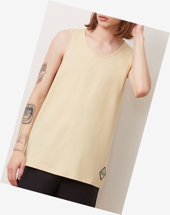 Fila Grid Tank Filacream | 874LAKXGY