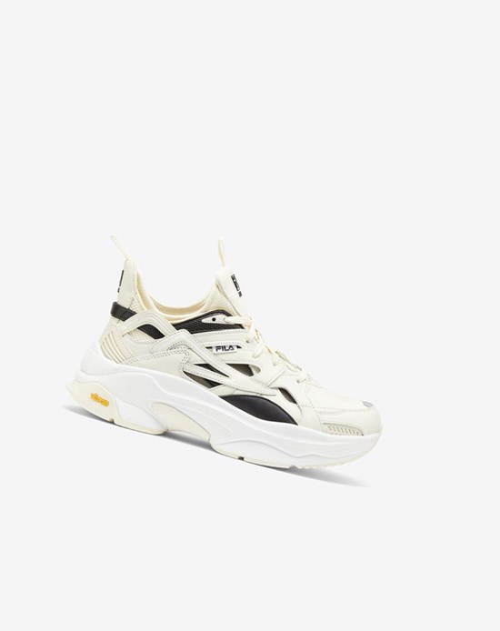 Fila Hallasan Premium Chunky Sneakers Blanche Noir Blanche | 017UJHBIM
