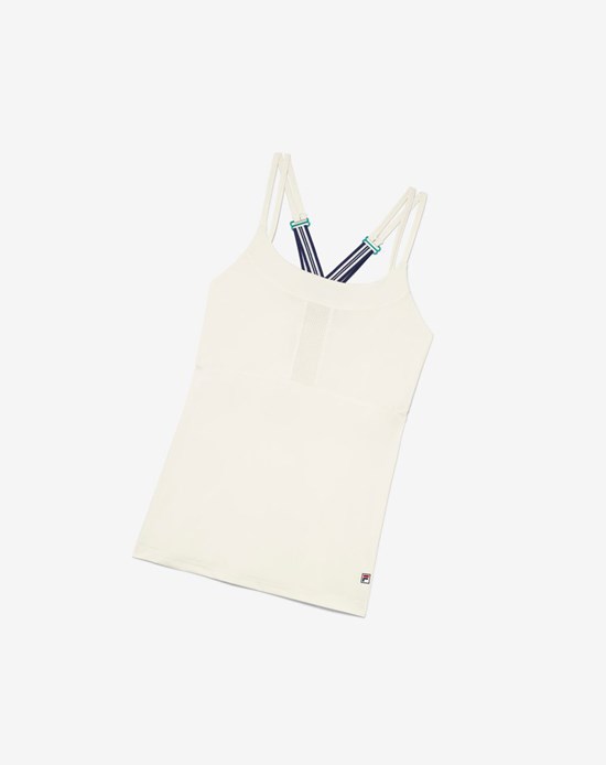 Fila Heritage Cami Tank Bleu Marine | 817WTVEIR
